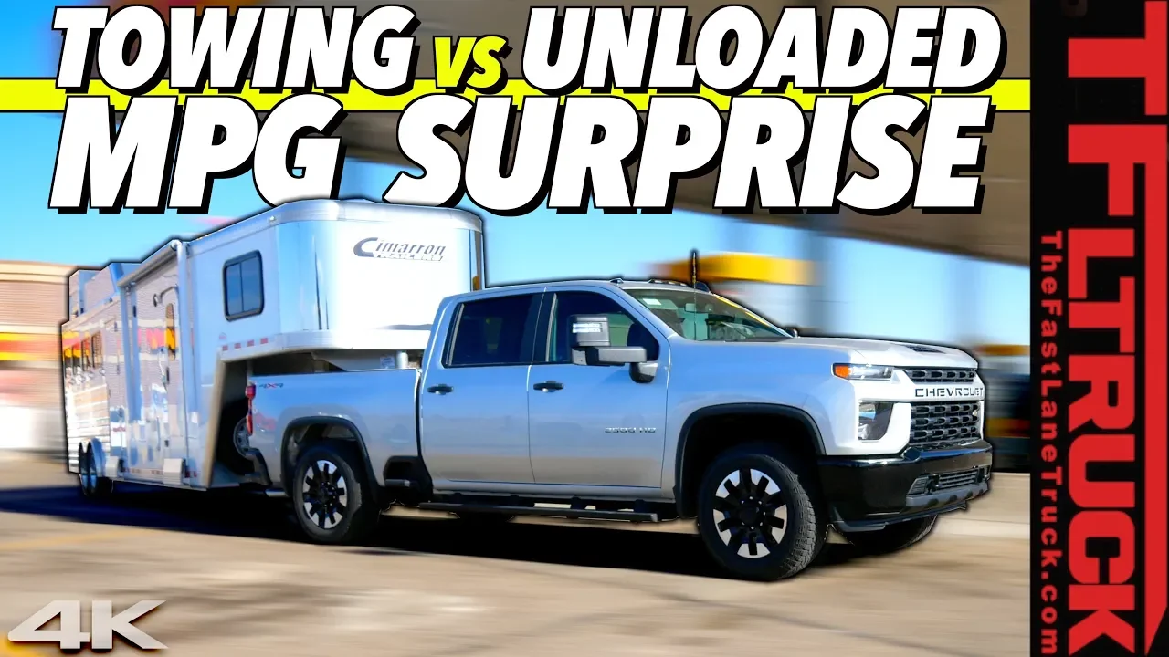 How Efficient Is the New Chevy Silverado HD Gasser? Hint: There’s a HUGE Difference Towing & Not!