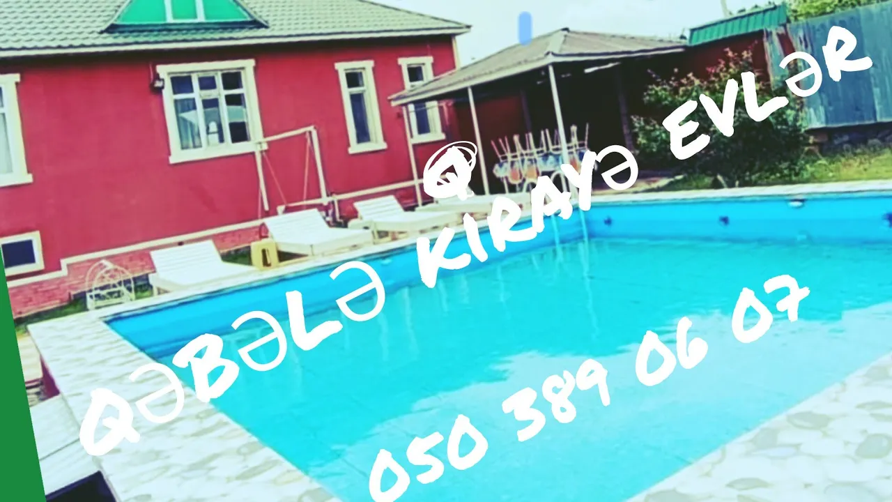 İcarə ev/villa 5 otaqlı 144 m², Qəbələ- (əmlakın videosu)