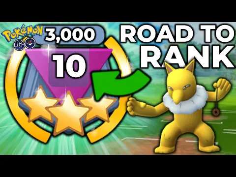 I GO 5 0 IN RANK 8 AS I CLIMB UP TO RANK 10 POKEMON GO BATTLE LEAGUE PVP