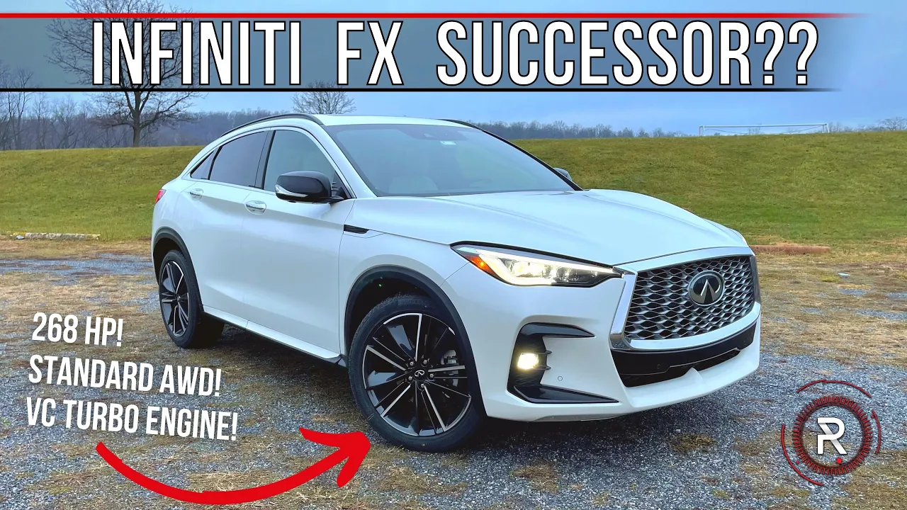 The 2022 Infiniti QX55 Is A Stylish Looking New Coupified SUV