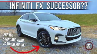 The 2022 Infiniti QX55 Is A Stylish Looking New Coupified SUV