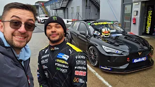 My First FULL SEND in BTCC Car! ft Nic Hamilton // Donington Park