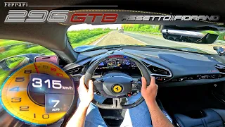 FERRARI 296 GTB ASSETTO FIORANO // FIGHTING through GERMAN RUSH HOUR