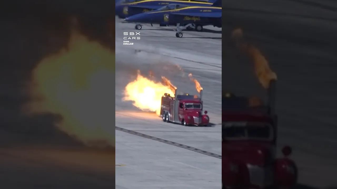 A Truck That Spits Fire! 🔥 #fire #trucks #vehicles