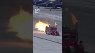 A Truck That Spits Fire! 🔥 #fire #trucks #vehicles