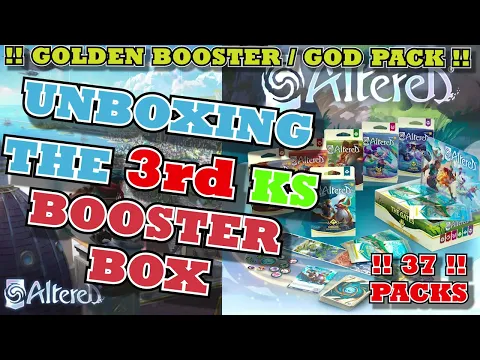 [!!GOLD PACK !!] Altered TCG - THIRD KS Booster Box [37PACKS!] [KICKSTARTER]