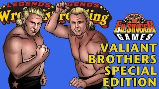 Valiant Brothers Johnny & Jimmy Filsinger Games Galactic Special Edition Cards