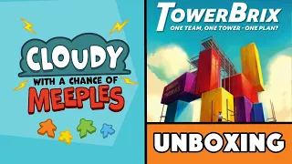 TowerBrix Unboxing - Cloudy with a Chance of Meeples