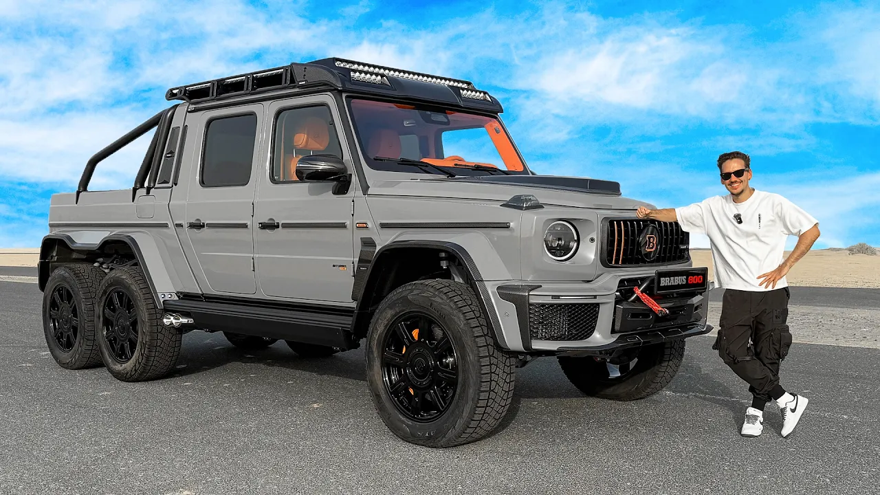 New $1.8 Million Brabus 6X6 Revealed