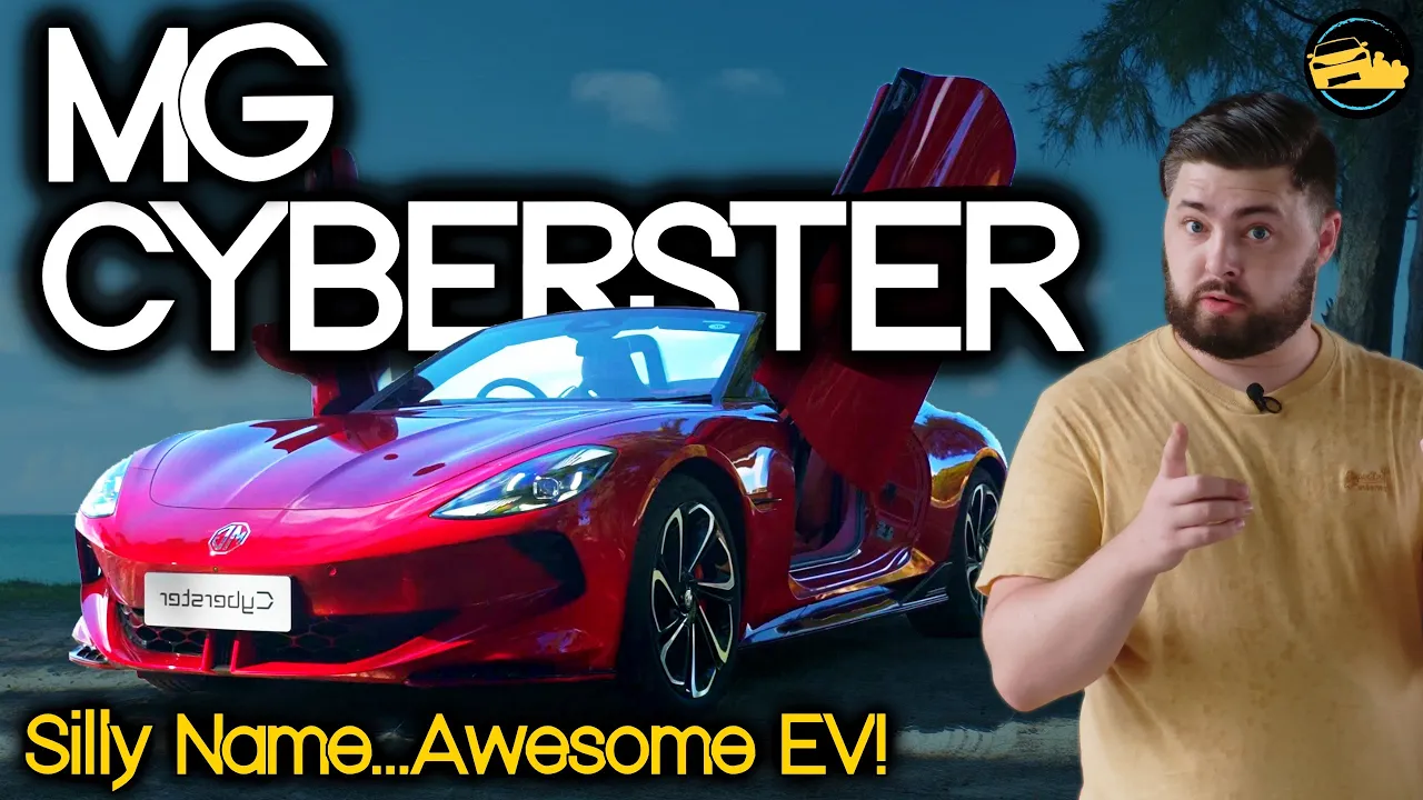 MG Cyberster - Perhaps the Sexiest EV IN THE WORLD…Drives Good Too!