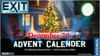 Exit The Game: The Missing Hollywood Star - December 7th