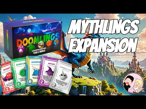 Learn & Play: Doomlings Mythlings Expansion | Doomlings Card Game