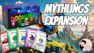 Learn & Play: Doomlings Mythlings Expansion | Doomlings Card Game
