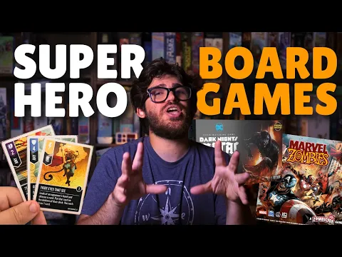 5 Comic Book Board Games I Love