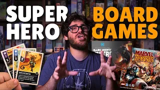 5 Comic Book Board Games I Love