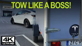 Model Y Performance tow hitch - How to
