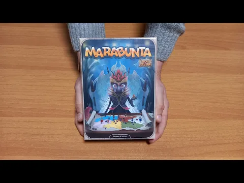 Unboxing di Marabunta - gioco da tavolo