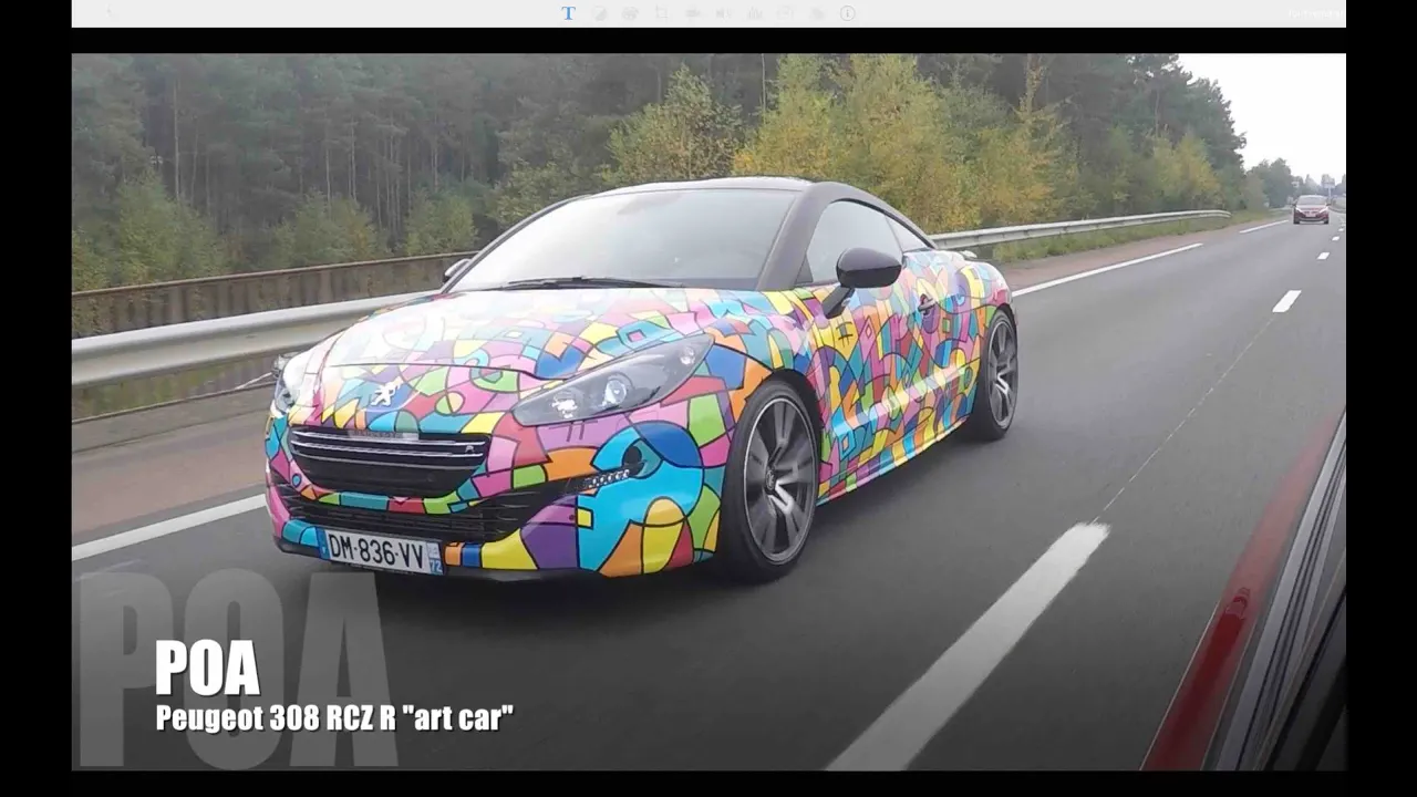 Peugeot RCZ R "Art Car"