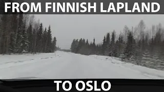 Model 3 road trip from Finnish Lapland to Oslo