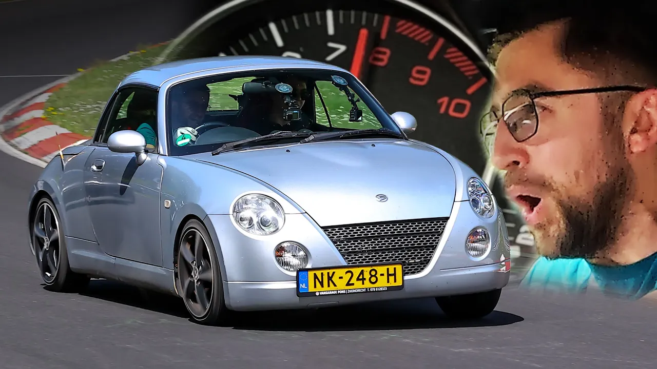 MONSTROUS Daihatsu Copen Attacking The Nürburgring!