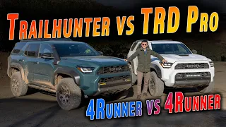 Trailhunter vs TRD Pro | 2025 4Runner's Split Off-Road Personalities