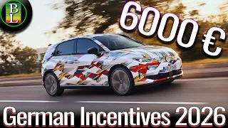 Germany Brings Back EV Incentives in 2026 🇩🇪 | Up to €6,000 for Electric Cars – Explained Simply