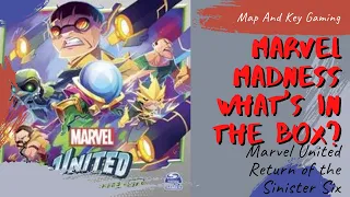 Marvel Madness!!! What's In The Box? Marvel United Return Of The Sinister Six Unboxing