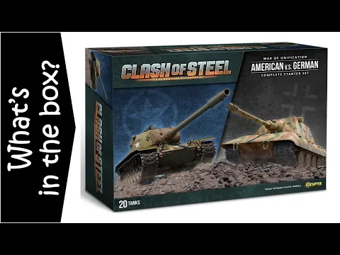 Clash of Steel USA vs German - War of Unification - Unboxing & Review