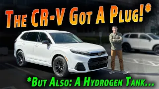 Honda's 2025 Plug In CR-V For America Isn't What You Think... It's a Hydrogen Fuel Cell Plug In
