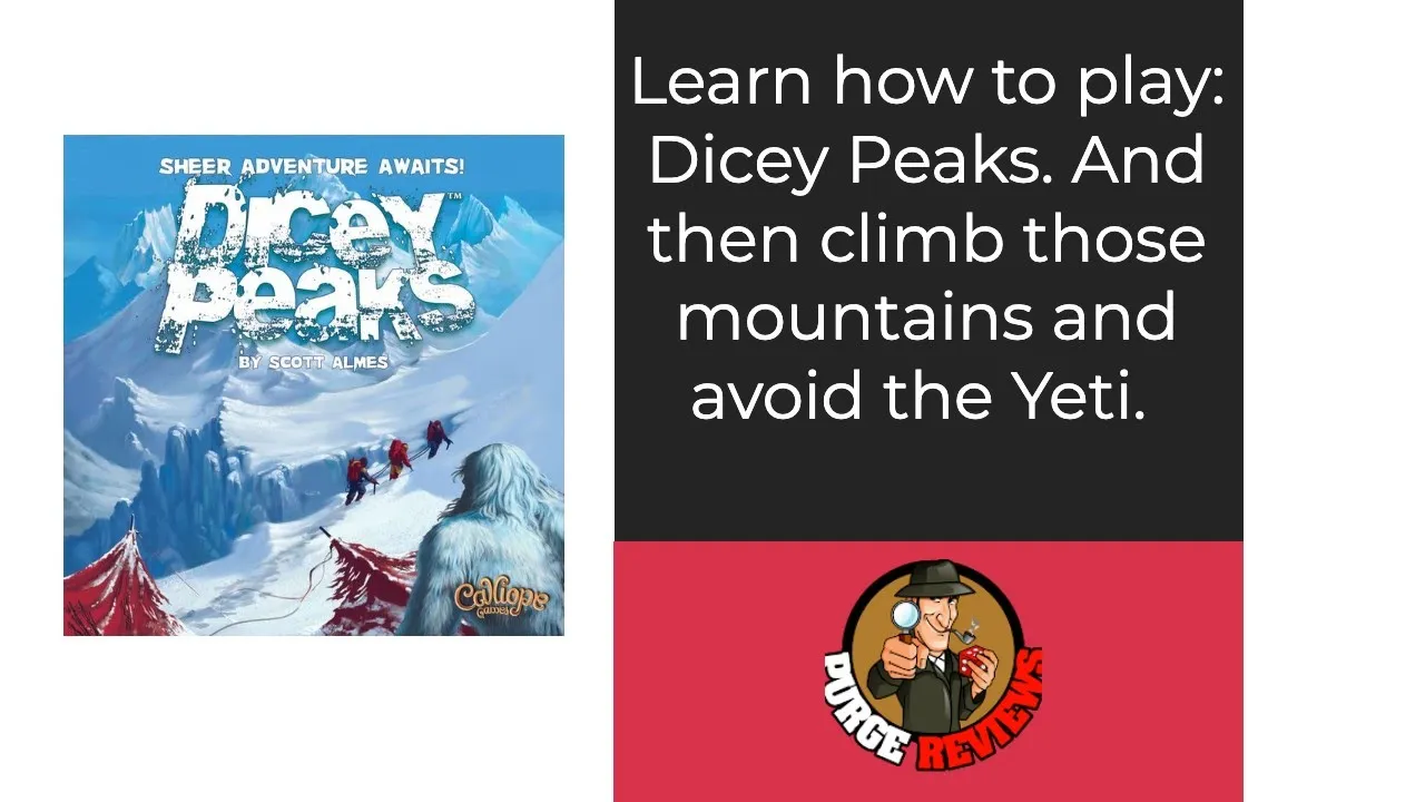 Dicey Peaks How to Play by Purge Reviews