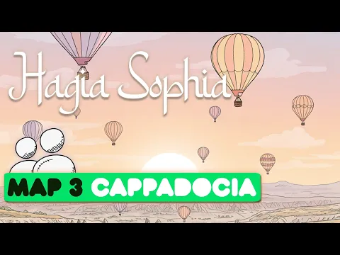 Hagia Sophia the Board Game (Cappadocia Map) | Learn Through a Full 2-Player Game