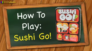 How to play Sushi Go
