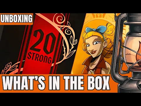 Unboxing 20 Strong: Tanglewoods + Promos — Solo Dice/Card Adventure