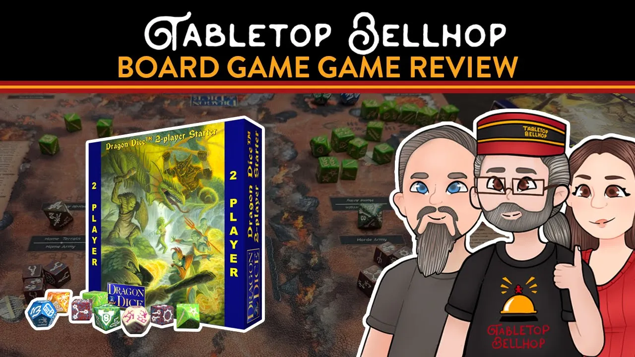 Dragon Dice Review, A detailed look at the Two Player Starter Set Firewalkers vs Treefolk