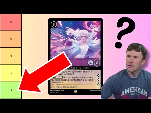 Lorcana Tier Ranking Amethyst Cards from The First Chapter