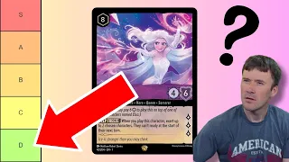 Lorcana Tier Ranking Amethyst Cards from The First Chapter