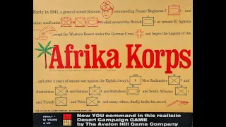 How To Play: Afrika Korps (Background, Tutorial and Gameplay)
