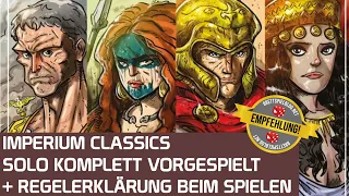 Imperium Classics - Solomodus KOMPLETT vorgespielt inkl. Regelerklärung auf deutsch - #1 Spiel 2021