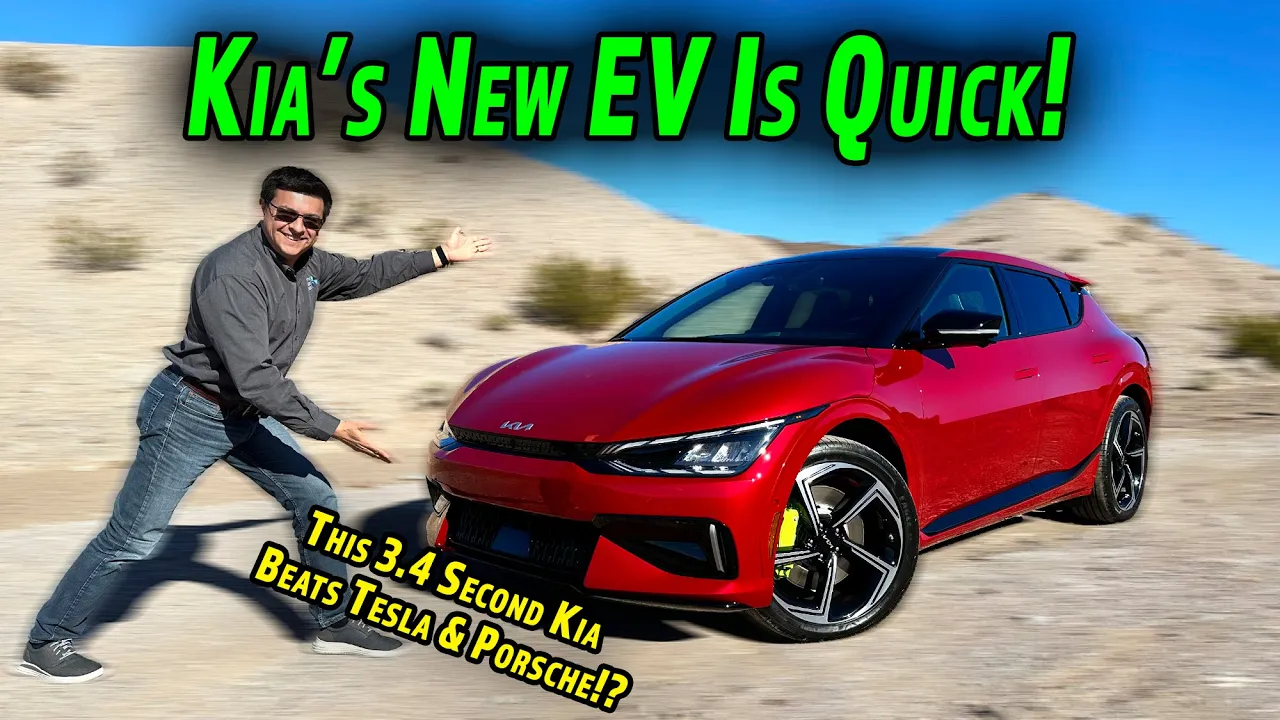 The 2023 Kia EV6 Is The Quickest Kia Ever With 576 Horsepower!