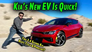 The 2023 Kia EV6 Is The Quickest Kia Ever With 576 Horsepower!