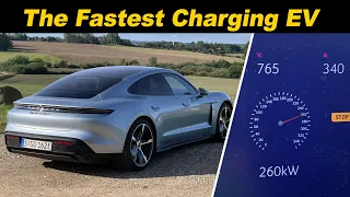 2020 Porsche Taycan | DC Fast Charging From 1-100%