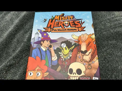“Misfit Heroes” Board Game Unboxing