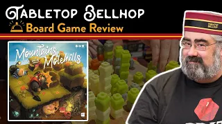 Review of Mountains out of Molehills, programmed movement game with fantastic components from The Op
