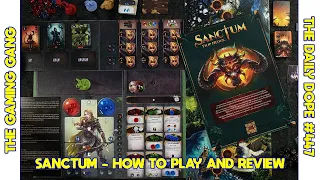 Sanctum - How to Play and Review on The Daily Dope #447