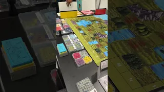 Pactopolis Game board - First Peek - when set up and ready to play!