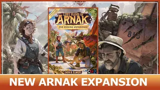 Lost Ruins of Arnak: The Missing Expedition (Expansion) Announced