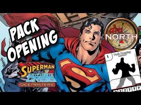 Dice Masters Superman: Kryptonite Crisis Pack Openings! (Twitch Live Stream Replay)