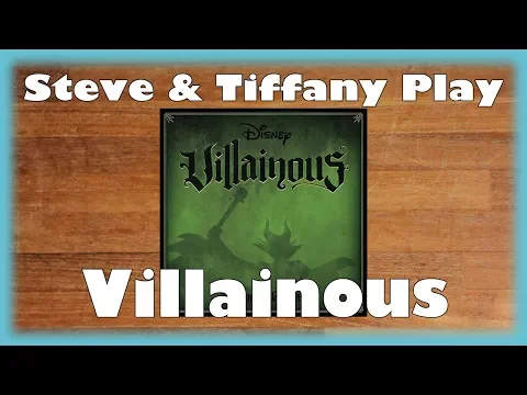 Steve & Tiffany Learn & Play: Villainous