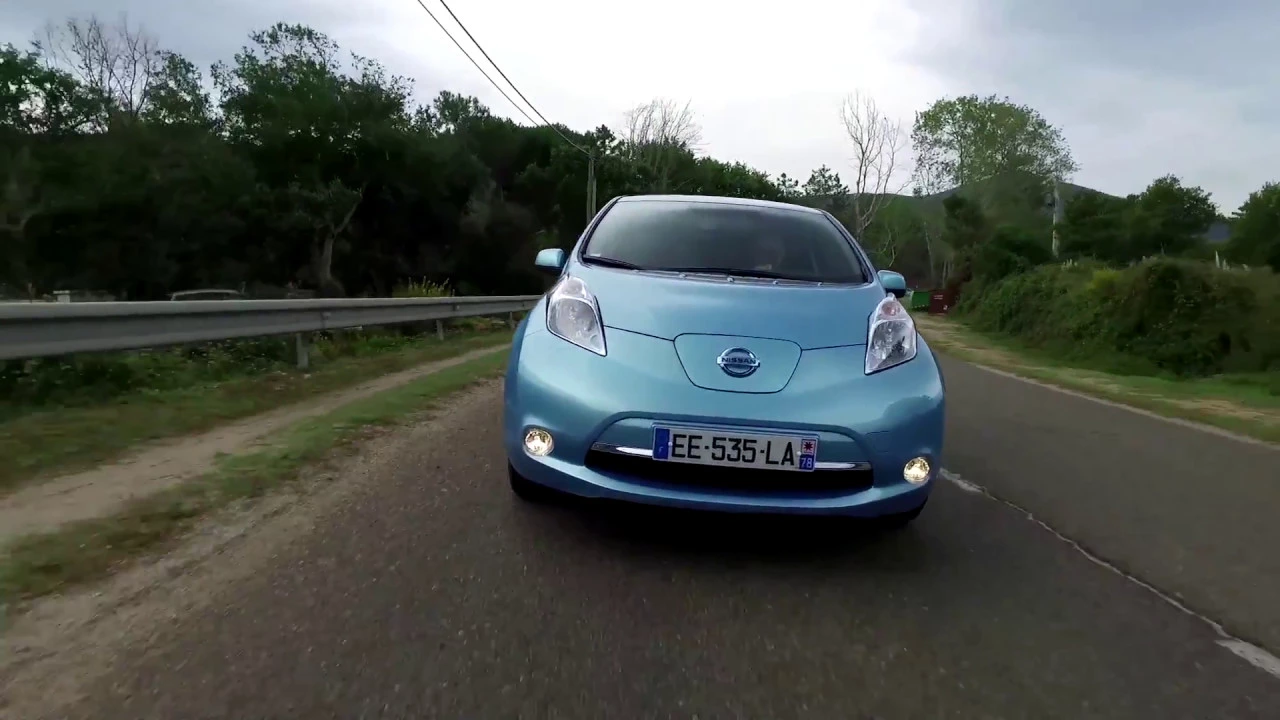 Essai Nissan Leaf 30 kWh en Corse