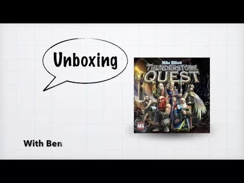Unboxing Thunderstone Quest KS